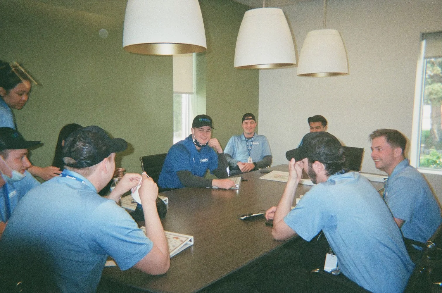 Daily team meeting and motivation
